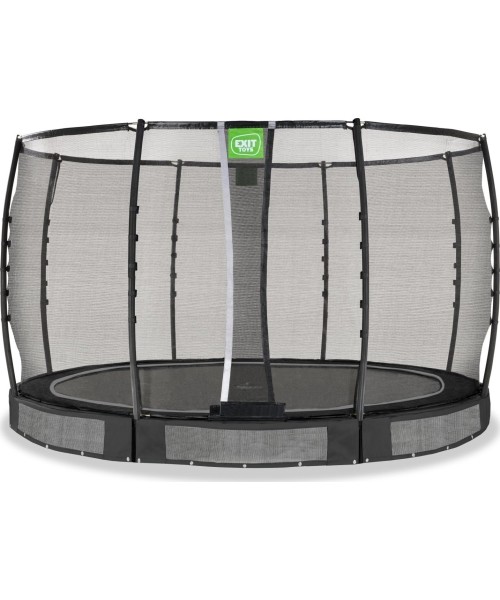 Maasisse paigaldatavad batuudid Exit: EXIT Allure Premium ground trampoline ø366cm - black