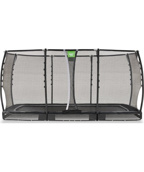 Maasisse paigaldatavad batuudid Exit: EXIT Allure Premium ground trampoline 244x427cm - black