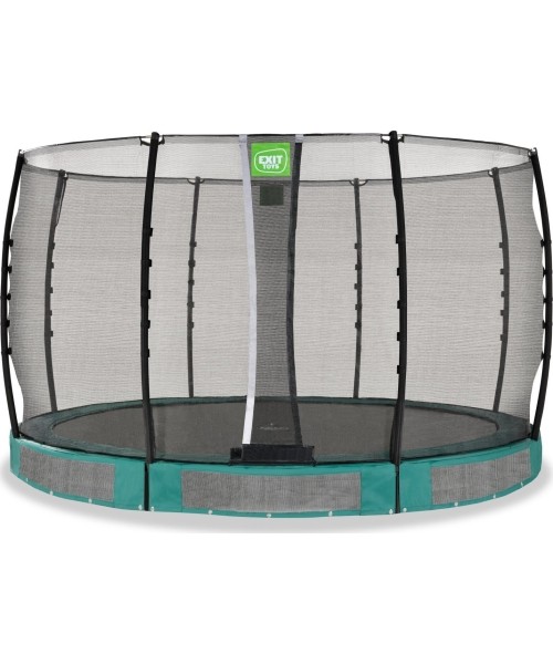 Maasisse paigaldatavad batuudid Exit: EXIT Allure Classic ground trampoline ø366cm - green