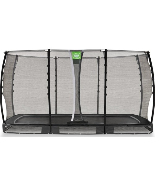 Maasisse paigaldatavad batuudid Exit: EXIT Allure Classic ground trampoline 214x366cm - black