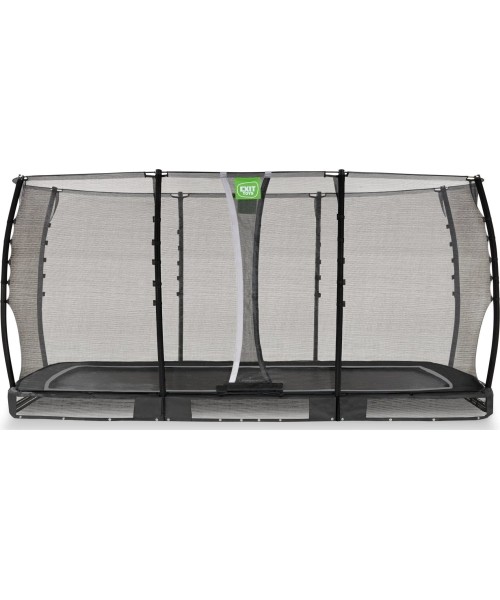 Maasisse paigaldatavad batuudid Exit: EXIT Allure Classic ground trampoline 244x427cm - black