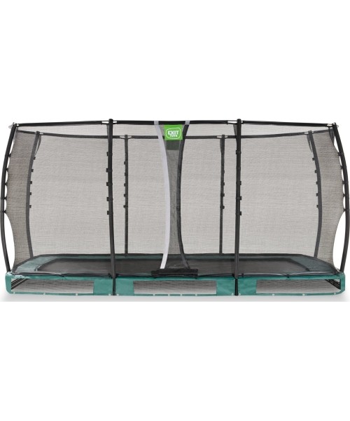 Maasisse paigaldatavad batuudid Exit: EXIT Allure Premium ground trampoline 244x427cm - green