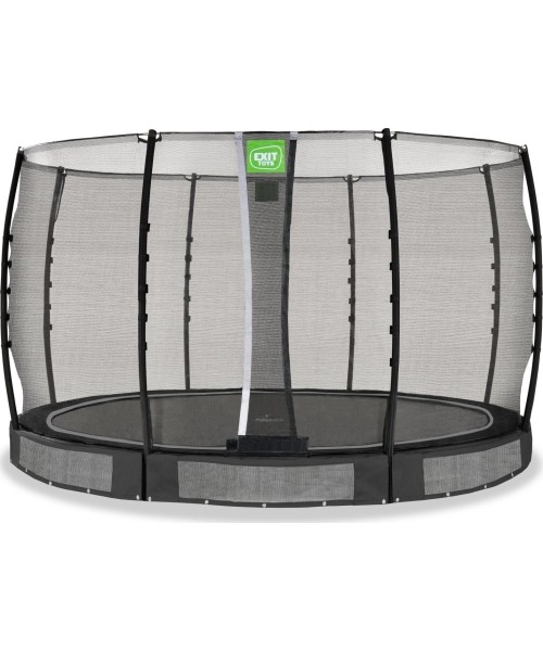 Maasisse paigaldatavad batuudid Exit: EXIT Allure Classic ground trampoline ø366cm - black