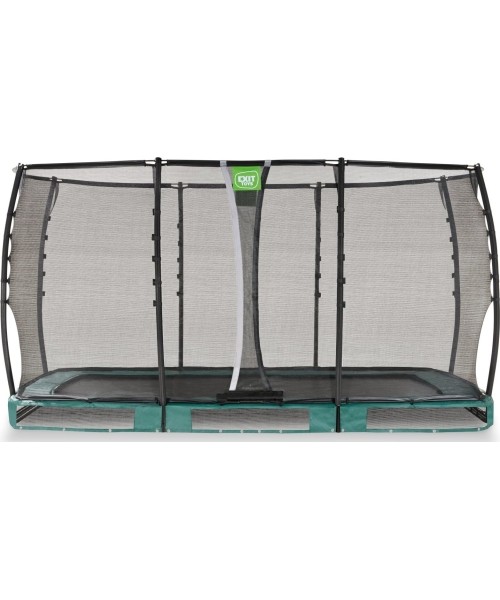 Maasisse paigaldatavad batuudid Exit: EXIT Allure Premium ground trampoline 214x366cm - green