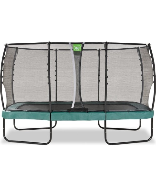 Ehitatakse batuute Exit: EXIT Allure Premium trampoline 244x427cm - green