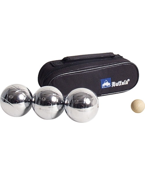 Different Children's Toys Buffalo: Petanque Set Buffalo Jeu De Boules, 3 pcs.