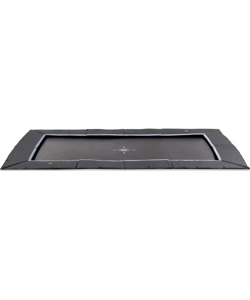 Maasisse paigaldatavad batuudid Exit: EXIT Dynamic ground level sports trampoline 305x519cm - black