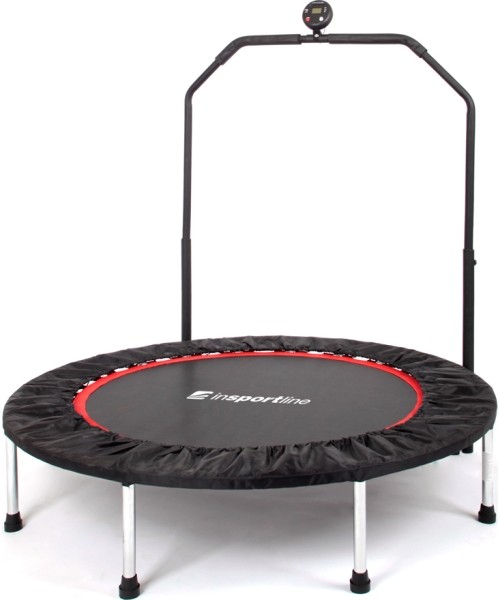 Fitness Trampolines inSPORTline: Fitneso batutas su rankena ir skaičiuoklė inSPORTline Profi Digital PRO 140cm