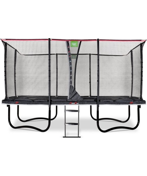 Ehitatakse batuute Exit: EXIT PeakPro trampoline 244x427cm - black