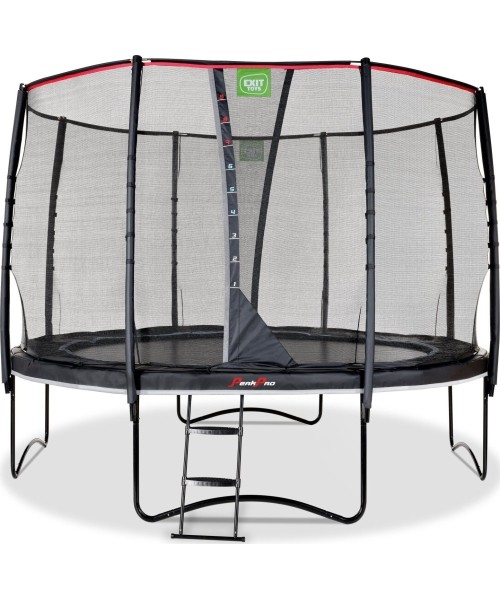 On-ground trampolines Exit: EXIT PeakPro trampoline ø305cm - black