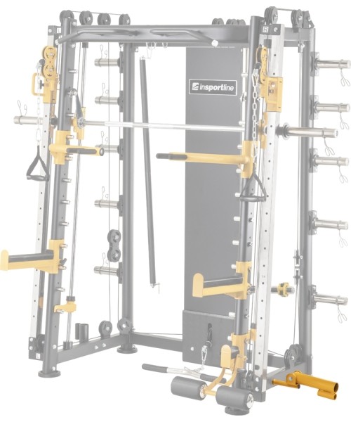 Cross Bars with Parallels inSPORTline: Vamzdis grifui Power Rack inSPORTline CC400 treniruokliui jėgos pratimams