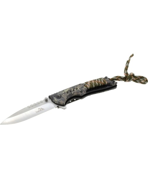 Hunting and Survival Knives Cattara: Sulankstomas peilis su fiksacija Cattara Cana 21,6 cm