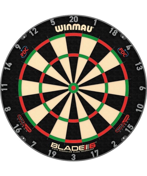 Dartboards Winmau: Smiginio taikinys Winmau Blade 6 Triple Core