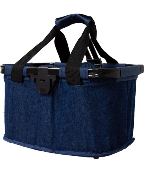 Gloves & Helmets & Accessories : Material bike handlebar bag with quick release connector (blue)