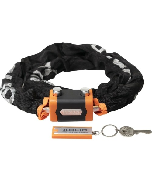 Gloves & Helmets & Accessories : Spyna XOLID Chain lock 659, 8x8x1200mm (su raktu)