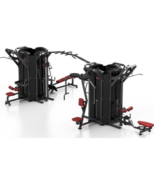 Strength Machines Marbo Sport: Daugiafunkcis treniruoklis Marbo MP-T003 Maxi, raudonas