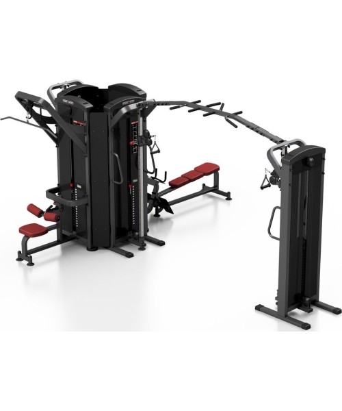 Strength Machines Marbo Sport: Daugiafunkcis treniruoklis Marbo MP-T002 Midi, raudonas