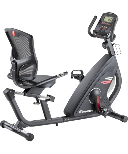 Exercise Bikes inSPORTline: Horizontalus dviratis treniruoklis inSPORTline Greod (iki 110kg, smagr. 7kg)