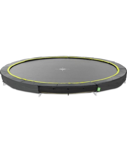 Maasisse paigaldatavad batuudid Exit: EXIT Silhouette ground sports trampoline ø427cm - black