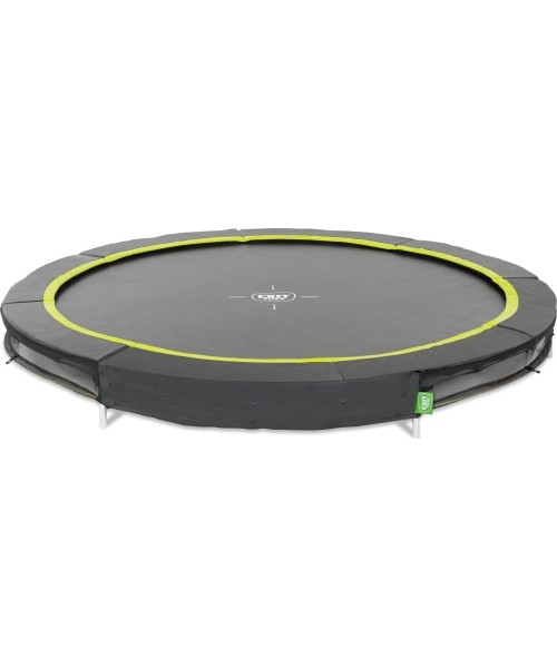 Maasisse paigaldatavad batuudid Exit: EXIT Silhouette ground sports trampoline ø305cm - black