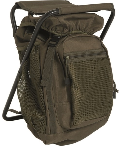 Seljakotid matkale MIL-TEC: OD BACKPACK WITH CHAIR