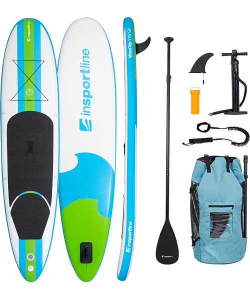 Aerosurf (SUP) inSPORTline: Irklentė su priedais inSPORTline WaveTrip 11'6" GX