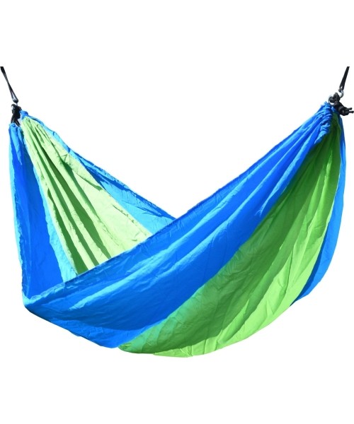 Hammocks Cattara: Hamakas Cattara Nylon – žalias-mėlynas 275 x 137 cm