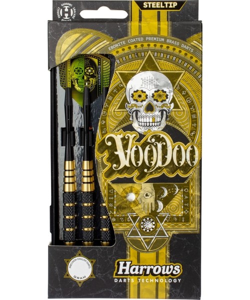 Noolemängu nooled Harrows: Strėlytės Harrows Steeltip Voodoo, 3x23g