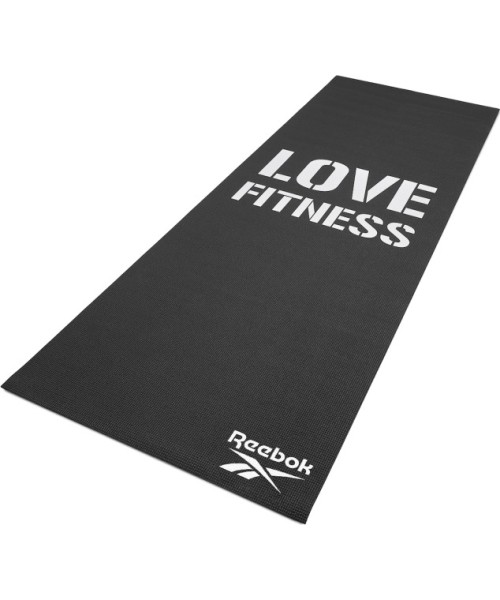 Training Mats Reebok fitness: Treniruočių kilimėlis Reebok Black Love