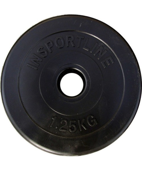 Cement inSPORTline Plates inSPORTline: Svoris grifui su cementiniu užpildu 30mm inSPORTline 1,25kg