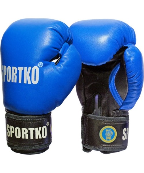 Boxing Gloves SportKO: Natūralios odos bokso pirštinės SportKO PK1