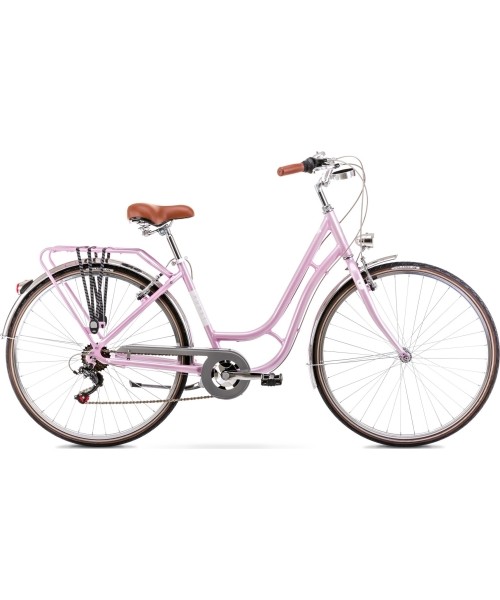 Linnarattad Romet: Dviratis Romet Luiza Eco 28" 2023 pink