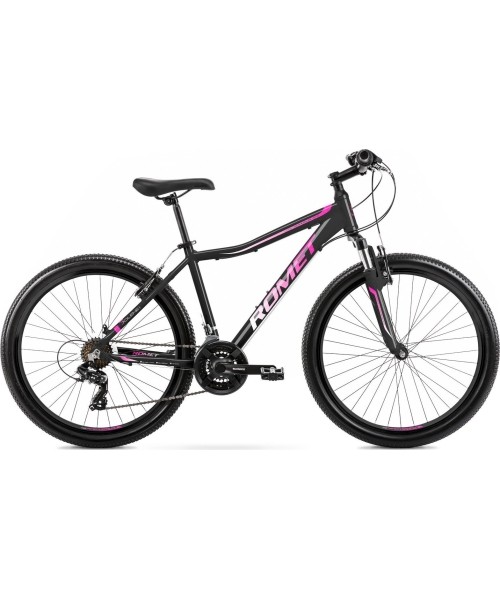 City Bikes Romet: Dviratis Romet Jolene 6.0 2024 black-pink