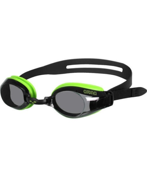 Diving Goggles & Masks Arena: Plaukimo akiniai Arena Zoom X-Fit Green-Smoke, juodi