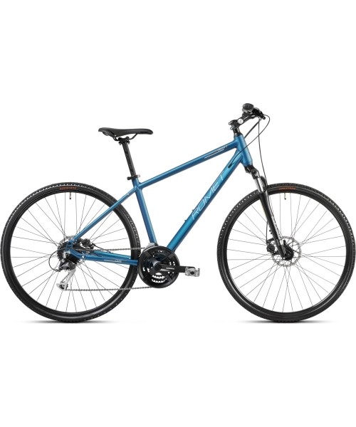 City Bikes Romet: Dviratis Romet Orkan 3 M 28" 2023 navy blue-sky blue