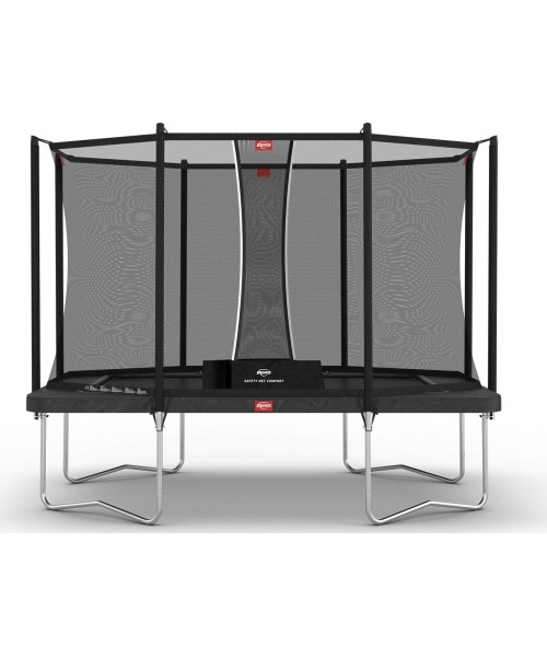 On-ground trampolines BERG: BERG Ultim Favorit Regular 330 Grey + Safety Net Comfort