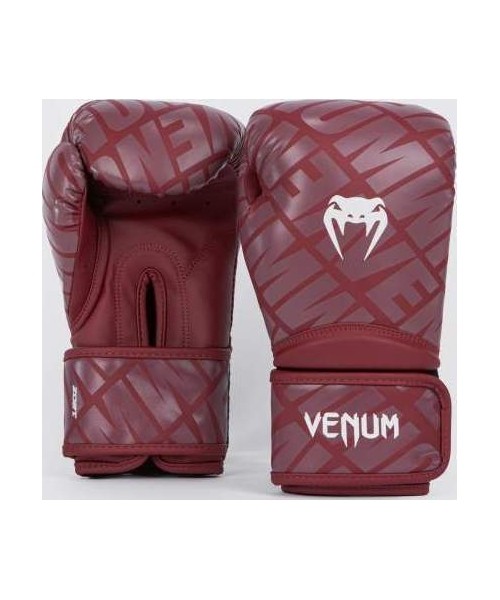 Boksikindad Venum: Venum Contender 1.5 XT bokso pirštinės bordo/baltos spalvos