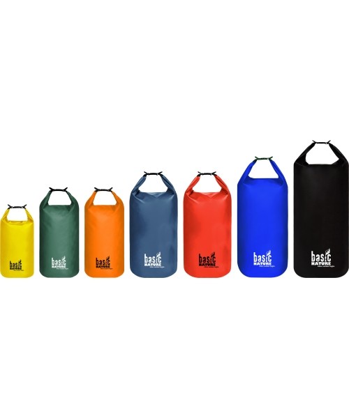 Waterproof Bags BasicNature:  Dry Bag Basic Nature 500D 10L, Yellow