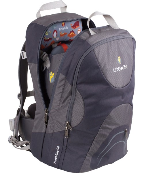 Travel Bags LittleLife: Backpack LittleLife Child Carrier Traveller S4, Grey