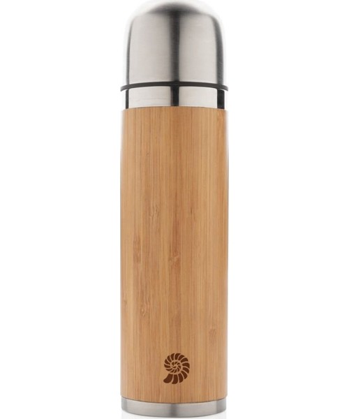 Thermoses Origin Outdoors: Flask Origin Outdoors Vacuum Bamboo, 0.5L, Stainless Steel