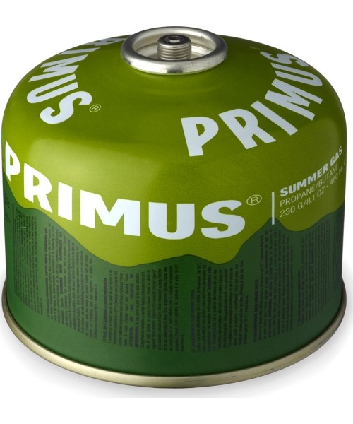 Cookers and Accessories Primus: Vasarinis dujų balionėlis Primus Self-Sealing, 230g, žalias