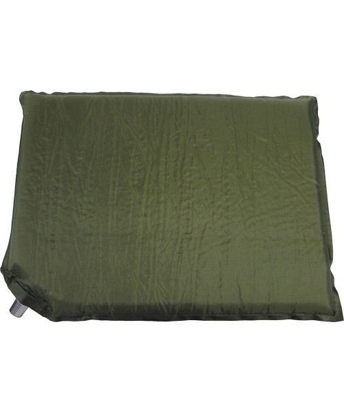 Inflatable Camping Mats BasicNature: Inflatable Sit Mat BasicNature Olive, 40x30cm