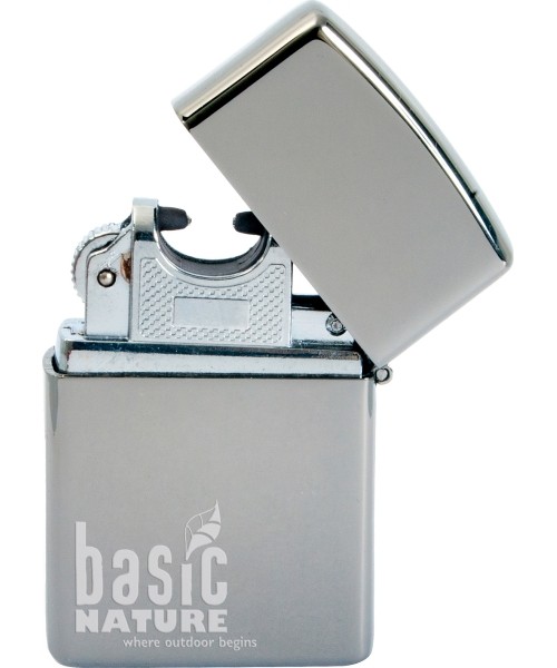 Survival Tools and Kits BasicNature: Lighter BasicNature Arc USB Polished