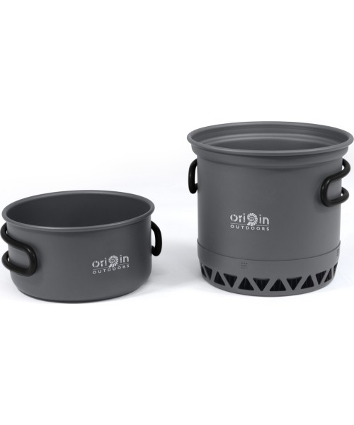 Cookers and Accessories Origin Outdoors: Origin Outdoors Biwak Pot Set 'Radiator'