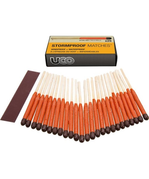 Cookers and Accessories UCO: UCO "Stormproof Matches" (stardikindlad matšid)