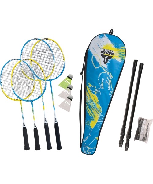 Badminton Sets : "Talbot-Torro Family" badmintono rinkinys su tinkleliu