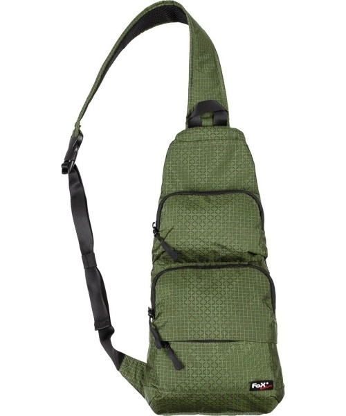 Canteens and Mugs FoxOutdoor: MFH one shoulder backpack olive green, ripstop