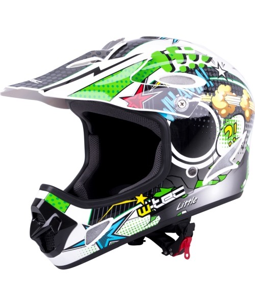 Ratturi kaitsmed W-TEC: Downhill moto šalmas W-TEC FS-605