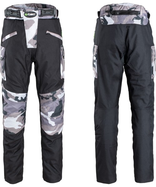 Men's Textile Motorcycle Trousers W-TEC: Vyriškos moto kelnės W-TEC Kaamuf