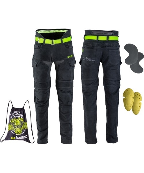 Men's Motorcycle Jeans W-TEC: Vyriški moto džinsai W-TEC Aredator